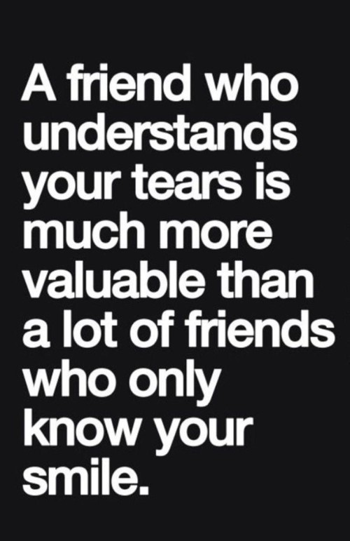 A Friend Who Understands Your Tears Is Much More Quote
