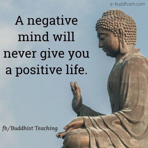 A Negative Mind Will Never Give You a Positive Life Quote