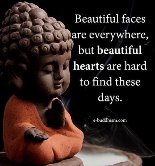 Beautiful Faces are Everywhere But Beautiful Hearts are Hard To Find These Days Quote