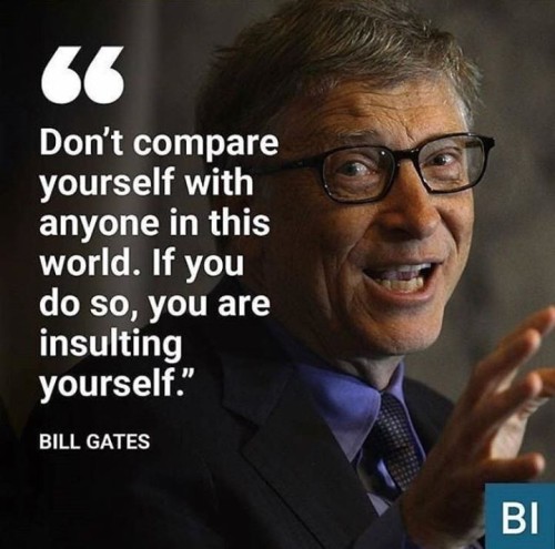 Dont Compare Yourself With Anyone In The World Quote