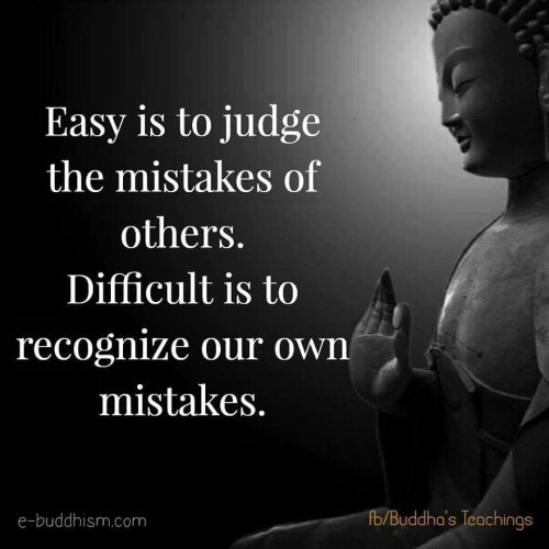 Easy Is To Judge The Mistakes Of Others Quote