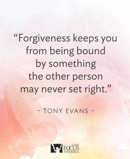 Forgiveness Keeps You From Being Bound Quote