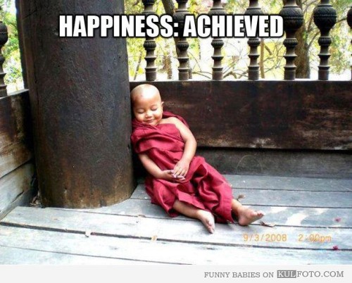 Happiness Achieved Quote