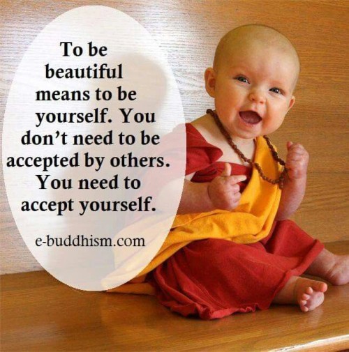 To Be Beautiful Means To Be Yourself Quote