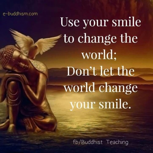Use Your Smile To Change The World Quote