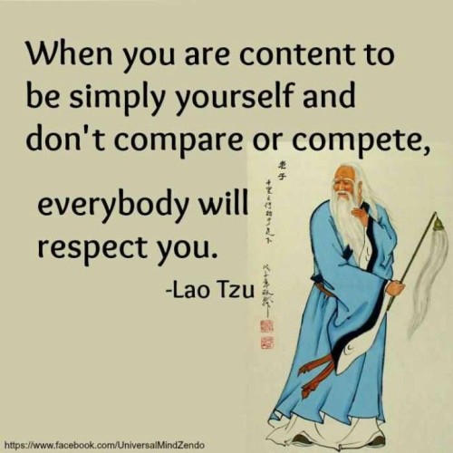 When You Are Content To Be Simply Yourself Quote