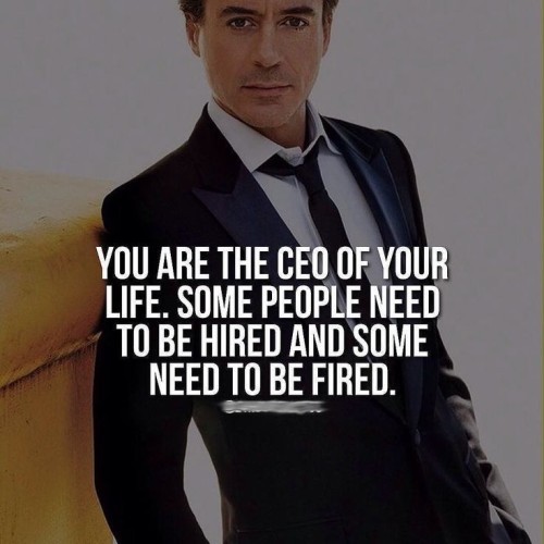 You Are The CEO of Your Life Quote