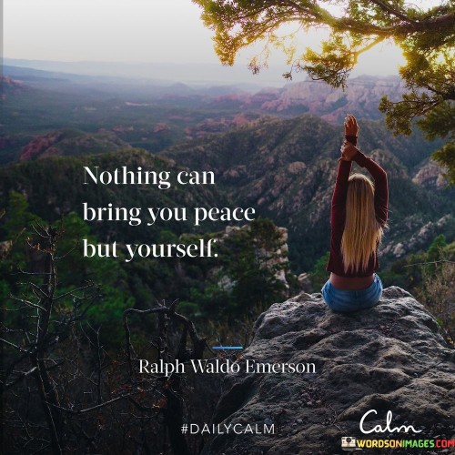 Nothing Can Bring You Peace But Yourself Quotes (2)