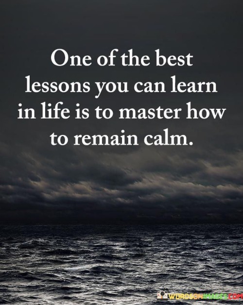 One Of The Best Lessons You Can Learn In Life Quotes
