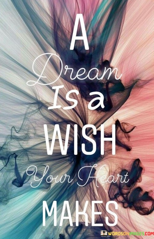 A Dream Is A Wish Your Heart Makes Quotes