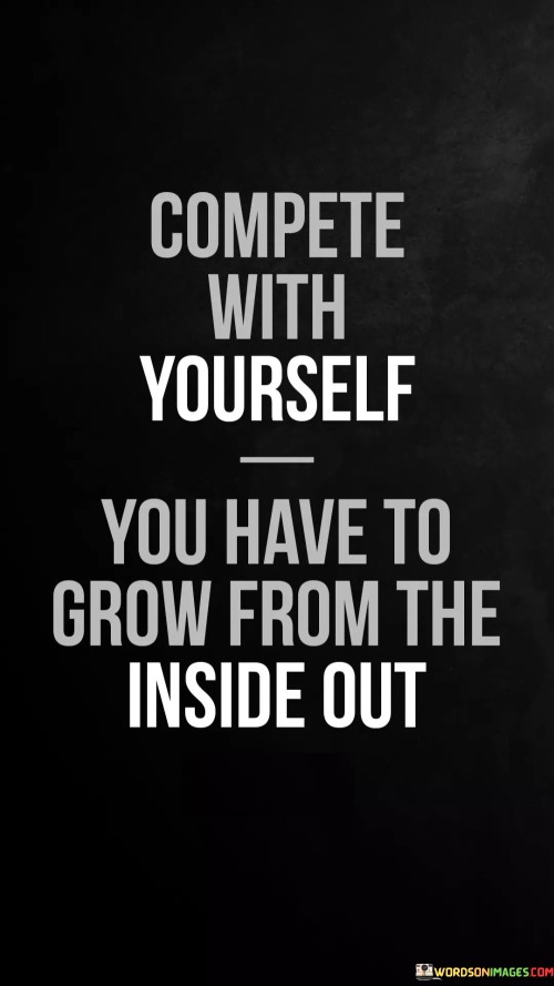 Compete With Yourself Quotes