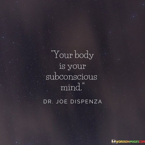 Your physical self reflects your hidden mind. The body mirrors subconscious beliefs. Your body carries mental imprints. Subconscious thoughts etch onto your body. Your mind's influence imprints your body.

The body unveils subconscious realms. It echoes inner thoughts. Subconscious beliefs are worn on the body. Your body's state mirrors your mind's workings. It's a canvas displaying subconscious hues.

Your body echoes your hidden thoughts. Unconscious beliefs leave traces. Physical form reflects inner workings. Subconscious patterns paint your body. The body serves as a mirror to your mind's depths.