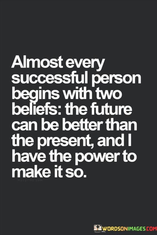 Almost Every Successful Person Begins With Two Beliefs With Quotes