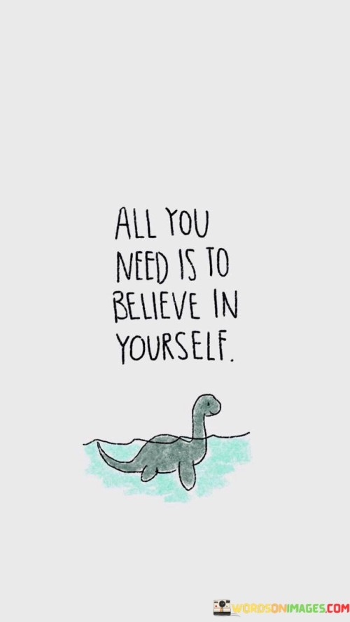 Self-confidence is the key. Trust in your abilities. That's all it takes. Believe in yourself, that's the foundation. Success stems from self-belief. It's not about others. Your conviction matters. You possess the power within. Achievements build on self-trust. You have what it takes.

Confidence in oneself is paramount. Have faith in what you can do. That's the essential requirement. Self-belief is the core. Accomplishments are born from inner conviction. It's not about external factors. Your self-assuredness is crucial. You hold the capability. Success rests on self-assurance. You're equipped.

The crux is self-assurance. Rely on your own potential. That's the fundamental factor. Self-belief is the cornerstone. Triumphs arise from self-confidence. It's unrelated to external influences. Your self-trust holds significance. The ability lies within you. Success is constructed upon self-reliance. You possess the essential ingredient.