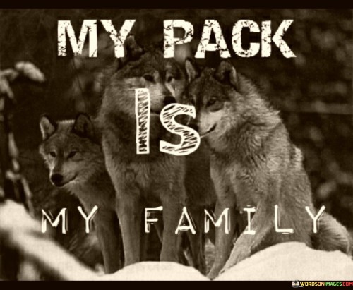 My Pack Is My Family Quotes