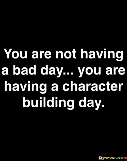 You Are Not Having A Bad Day Quotes