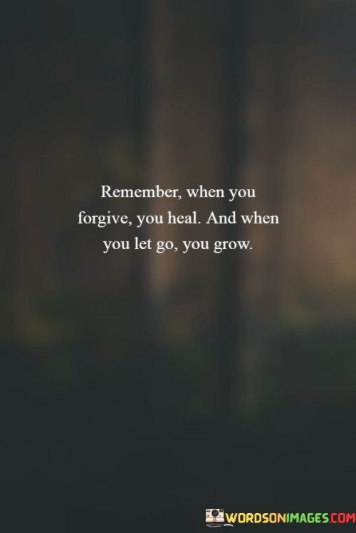 Recall that forgiveness leads to healing. When you pardon, you also mend. Forgiving allows wounds to heal. By letting go of resentment, you promote your own well-being. When you release grudges, you free yourself to thrive. Letting go of negativity fosters personal growth.

Remember that forgiving brings about healing. Granting forgiveness leads to your own recovery. When you release animosity, you facilitate healing. By relinquishing grievances, you pave the way for your own advancement. When you detach from negativity, you create space for personal development. 

Recall that forgiveness results in healing. When you forgive, you also mend. Forgiveness is a pathway to emotional recovery. By releasing attachments, you create room for growth. When you shed negativity, you open up opportunities for personal evolution.