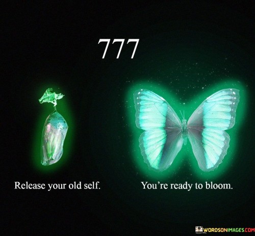 Release Your Old Self You're Ready To Bloom Quotes