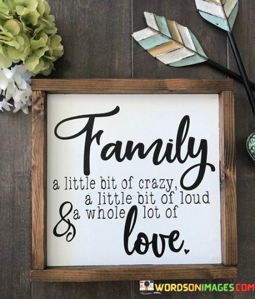 Family & Little Bit Of Crazy & Little Bit Quotes