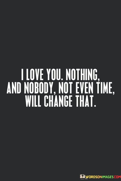 I Love You Nothing And Nobody Not Even Time Quotes