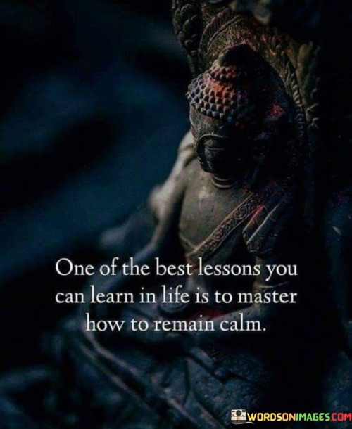 One Of The Best Lessons You Can Learn In Life Quotes