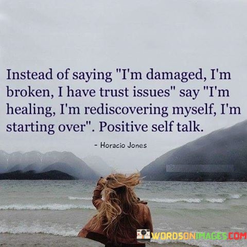 Instead Of Saying I'm Damaged I'm Broken I Have Quotes