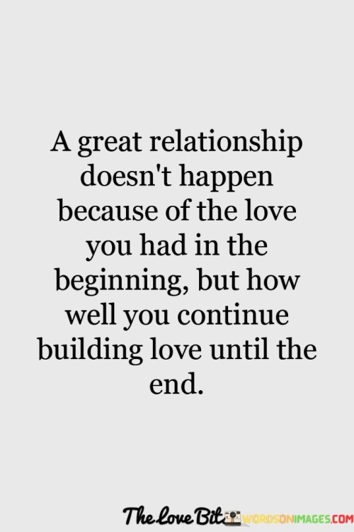 A Great Relationship Doesn Quotes