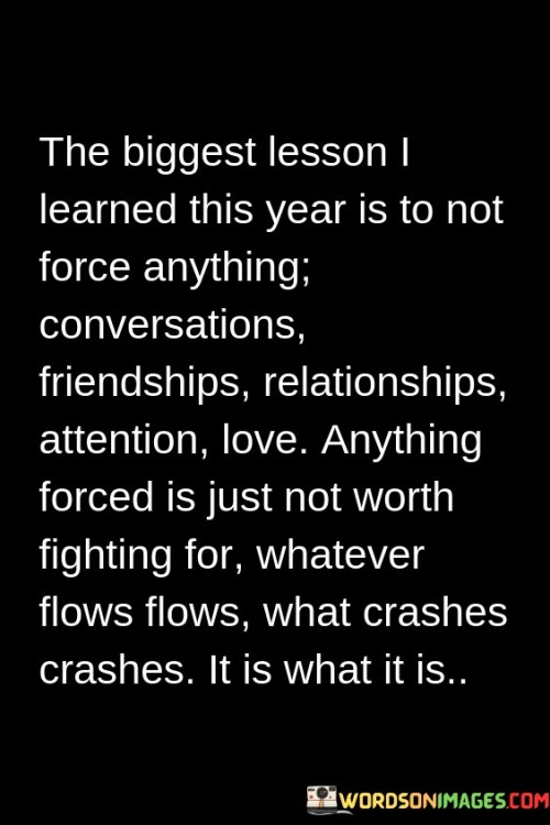 The Biggest Lesson I Learned This Year Quotes