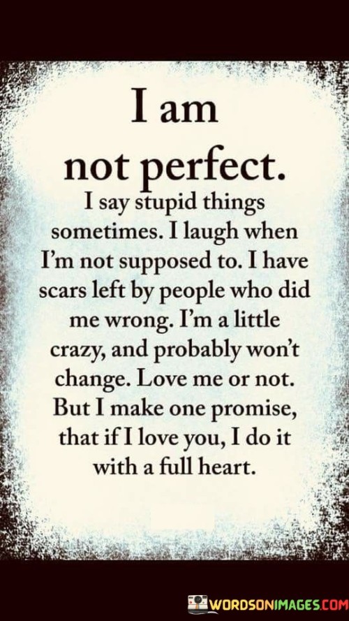 I Am Not Perfect I Say Stupid Things Sometimes Quotes