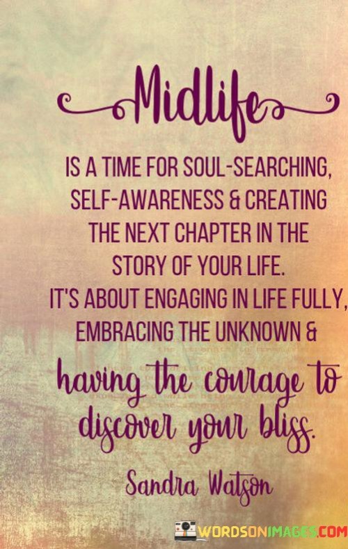 Is A Time For Soulsearching Self Awareness & Creating The Next Chapter In The Story Of Your Life Quo