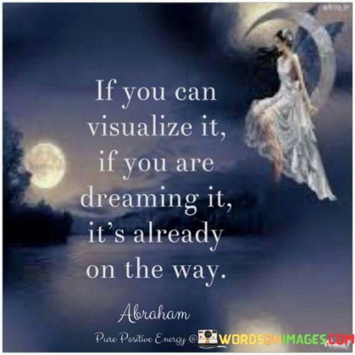 If You Can Visualize It If You Are Dreaming Quotes