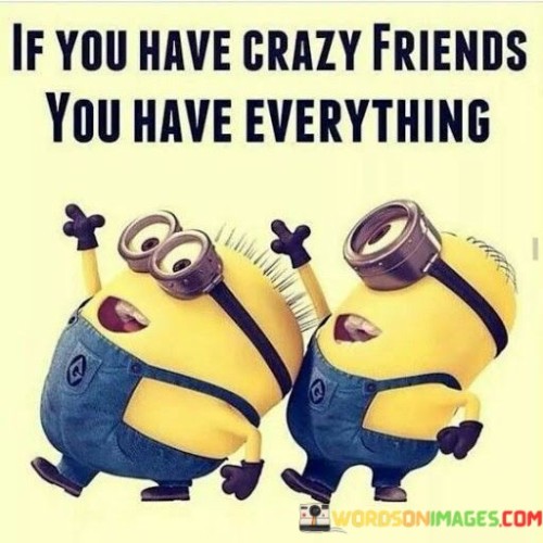 If You Have Crazy Friend You Have Everything Quotes