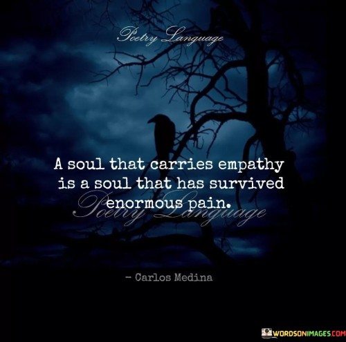 A Soul Carries Empathy Is A Soul Quotes