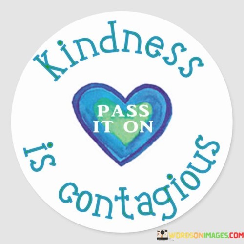 Kindness Is Contagious Quotes