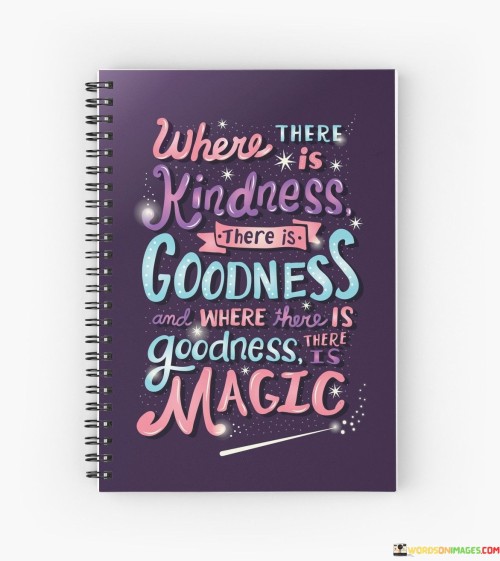 Where Kindness There Goodness Quotes