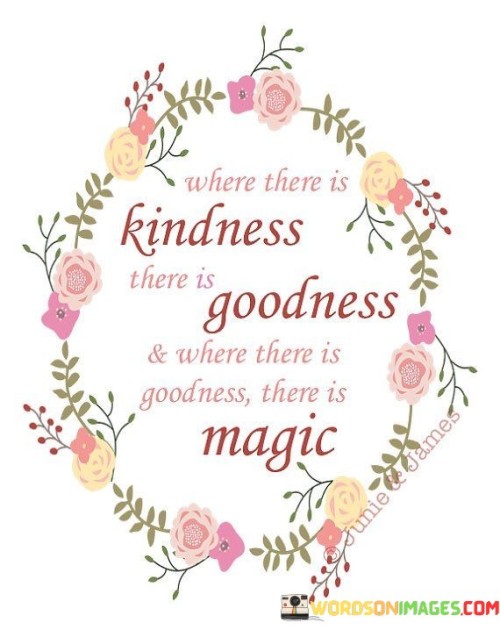 Where There Is Kindness There Is Godness Quotes