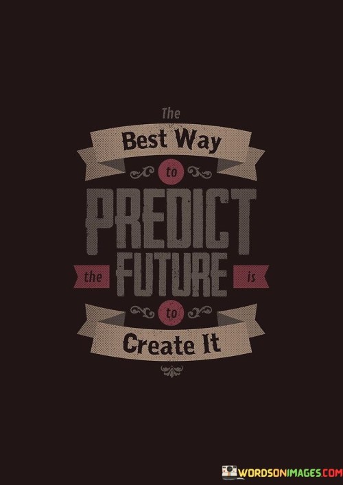 The Best Way To Predict The Future Is To Create Quotes