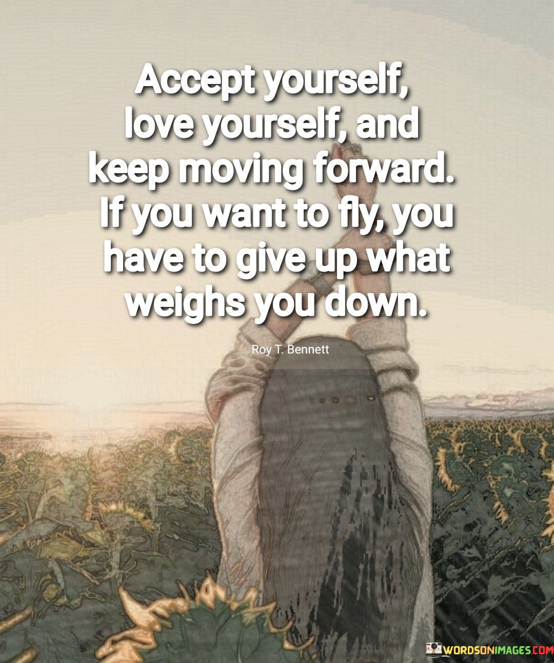 Accept Yourself Love Yourself And Keep Moving Quotes