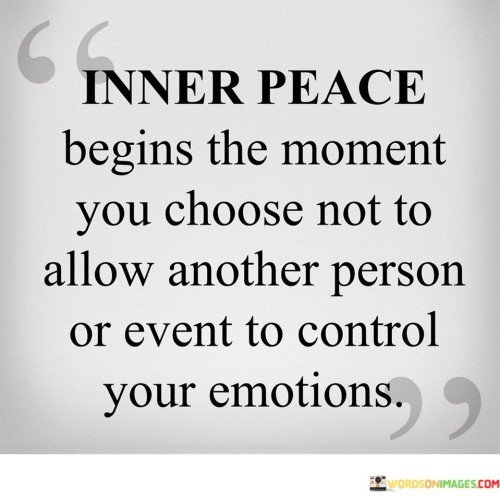 The quote suggests that thoughts shape our reality; they influence our perception of power and control. It implies that what we focus on mentally can dictate our emotions and actions. This perspective underscores the significance of self-awareness and mindset management.

In essence, the quote highlights the relationship between thoughts and personal empowerment. It implies that thoughts have the potential to either empower or disempower us. The quote encourages individuals to take control of their mental focus and choose where to allocate their energy.

Ultimately, the quote serves as a reminder of the role of mental conditioning in our lives. It emphasizes that the power of thoughts extends beyond mere cognition, impacting our emotional and behavioral responses. By recognizing the influence of our thoughts and consciously directing our mental energy, individuals can exert more control over their experiences and outcomes.