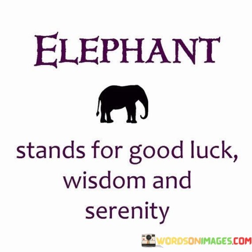 The quote "Stand for good luck, wisdom, and serenity" reflects a call to embody positive qualities and values in one's actions and demeanor.

This quote highlights the potential influence individuals have on their surroundings and interactions. By embodying good luck, wisdom, and serenity, they contribute to a positive and harmonious environment.

Ultimately, the quote promotes the idea of being a source of positivity and inspiration. It encourages individuals to stand as symbols of qualities that bring about favorable outcomes, thoughtful decisions, and a peaceful presence in their interactions with others.