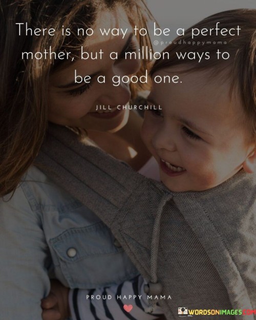 There Is No Way To Be A Perfect Mother But Quotes