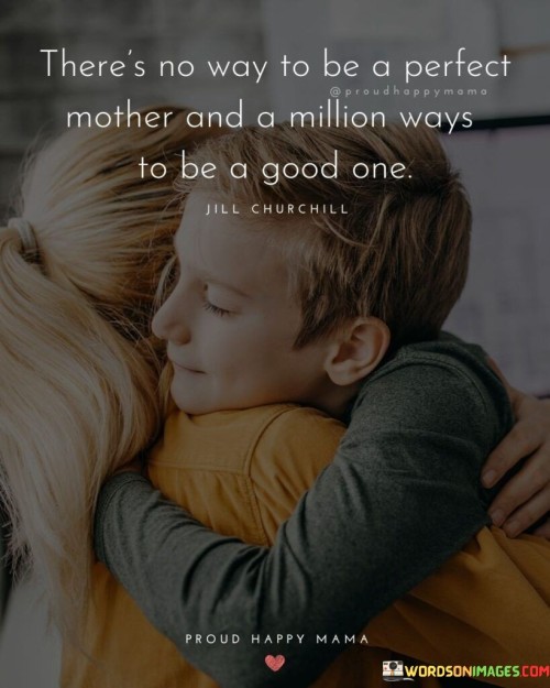 There's No Way To Be A Perfect Mother Quotes