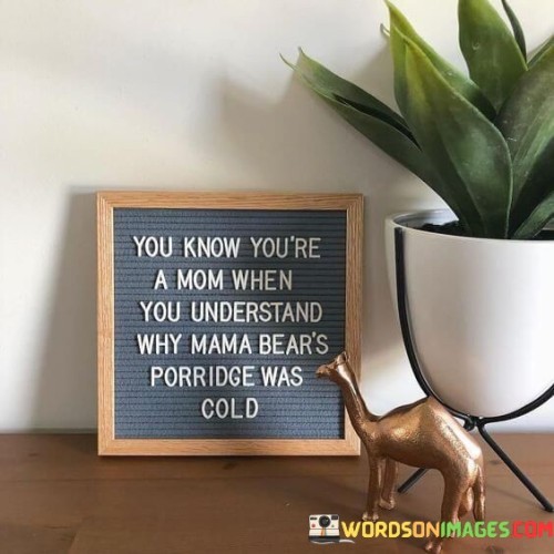 You Know You're A Mom When You Understand Quotes