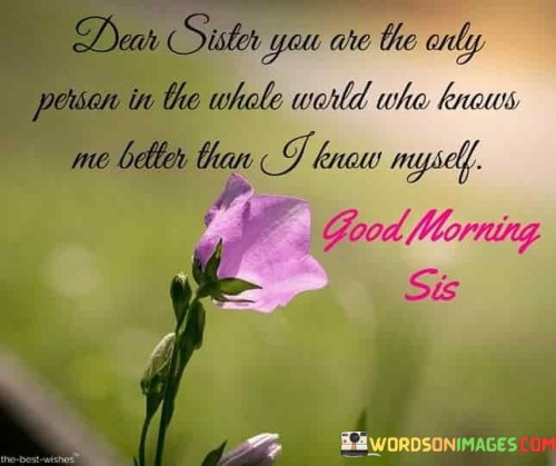 Dear Sister You Are The Only Person In The Whole World Who Knows Me Better Than Quotes