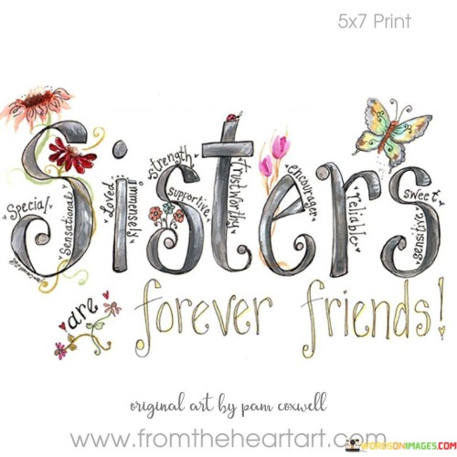 Sisters Are Forever Friends Quotes