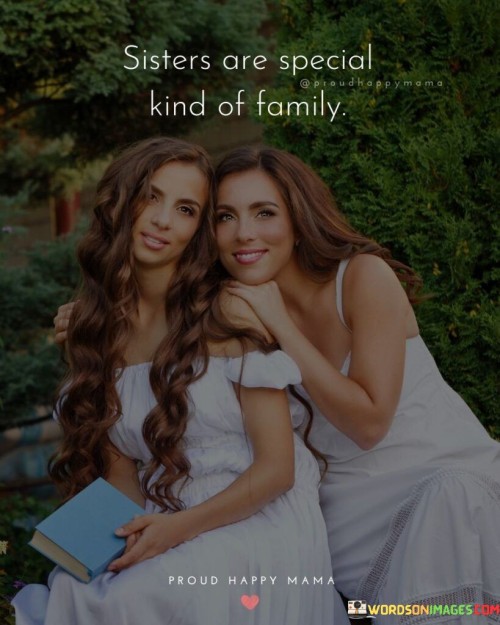 Sisters Are Special Kind Of Family Quotes