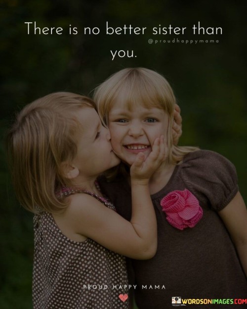 There Is No Better Sister Than You Quotes