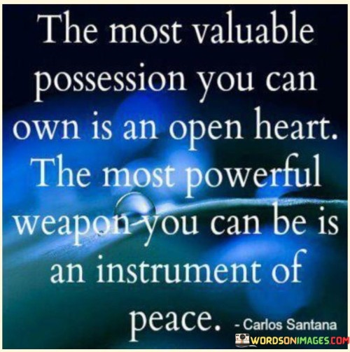 The Most Valuable Possession You Can Own Is An Open Quotes