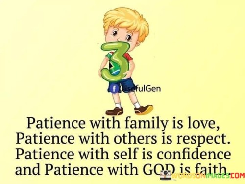 Patience With Family Is Love Patience Quotes