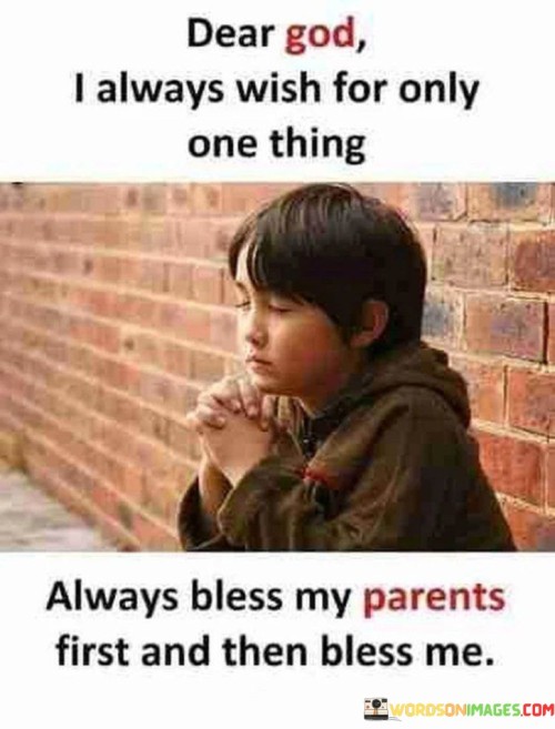 Dear God I Always Wish For Only One Thing Quotes